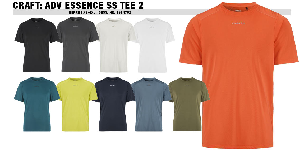 Craft ADV Essence SS Tee 2 (Herre)