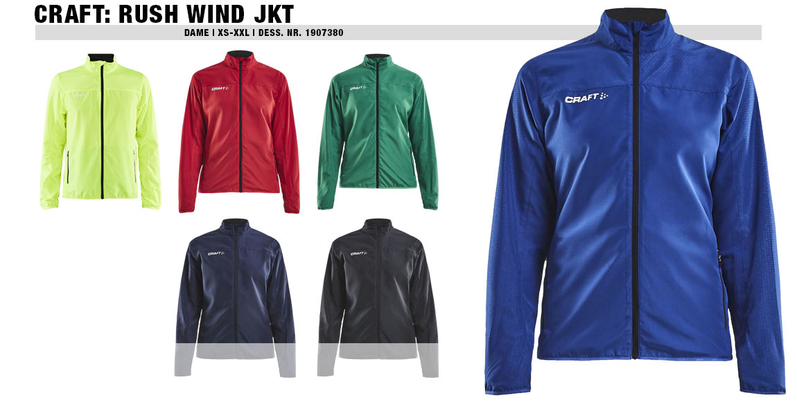 CRAFT Rush Wind Jacket (Dame)
